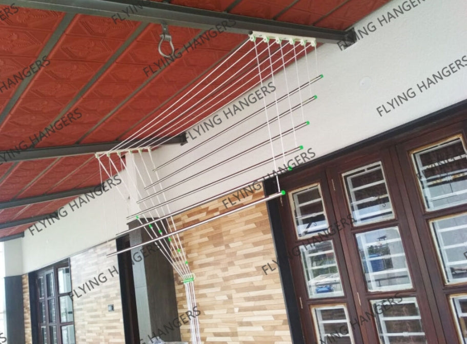 Flying Hanger Grill Mounted Model For Pergola